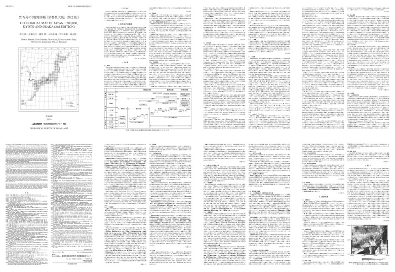 サムネイル画像：地質図面