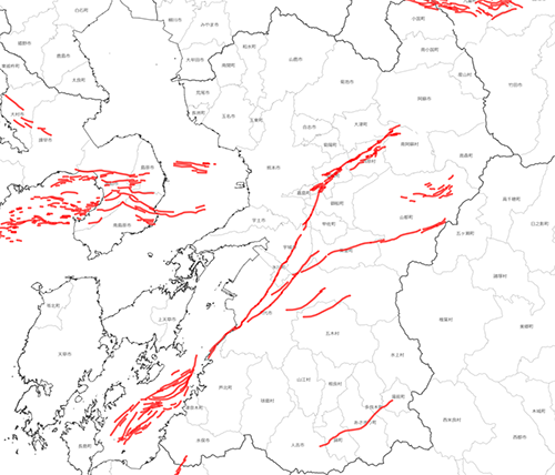 熊本県の活断層
