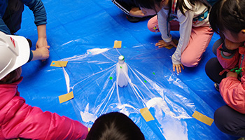 火山を噴火させてみよう!:火山噴火実験